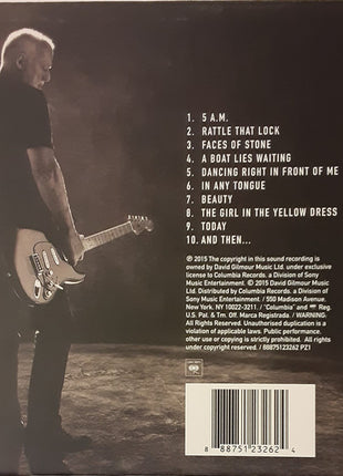 David Gilmour : Rattle That Lock (CD, Album, Dig)