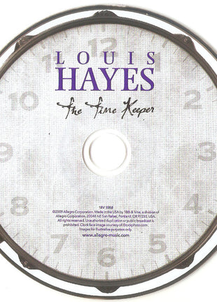 Louis Hayes : The Time Keeper (CD, Album)