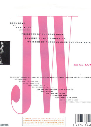 Jody Watley : Real Love (7", Single, Glo)