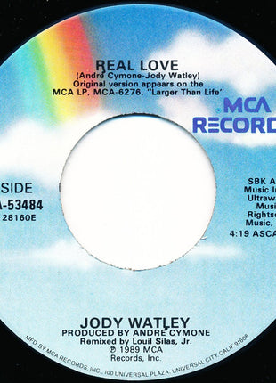 Jody Watley : Real Love (7", Single, Glo)