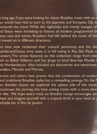Various : Brazilian Lounge (CD, Comp)