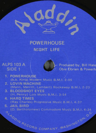 Powerhouse (13) : Night Life (LP, Album)