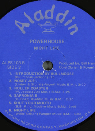 Powerhouse (13) : Night Life (LP, Album)