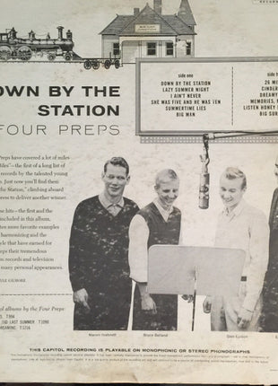 The Four Preps : Down By The Station (LP, Mono)