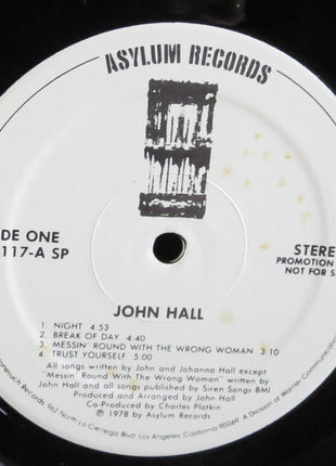 John Joseph Hall : John Hall (LP, Album, Promo, SP )