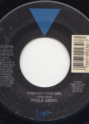 Paula Abdul : Forever Your Girl (7", Single, SRC)