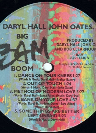 Daryl Hall & John Oates : Big Bam Boom (LP, Album, RE, Ind)