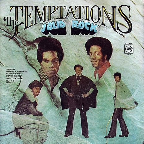 The Temptations : Solid Rock (LP, Album, San)