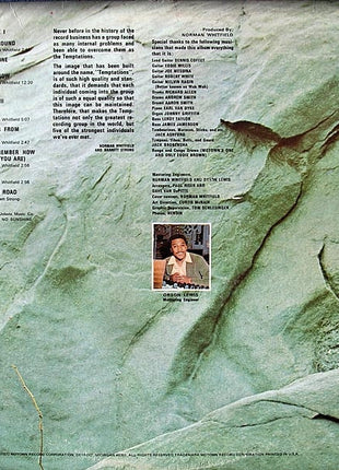 The Temptations : Solid Rock (LP, Album, San)