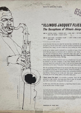 Illinois Jacquet : Illinois Jacquet Flies Again (LP, Album, Mono)