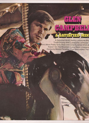 Glen Campbell : A Satisfied Mind (LP, Comp)