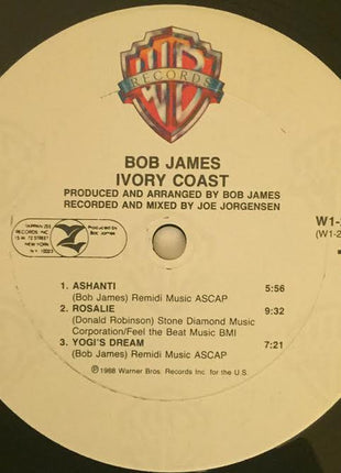 Bob James : Ivory Coast (LP, Album, Club, Col)