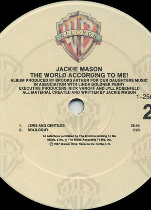 Jackie Mason : The World According To Me! (LP, Spe)