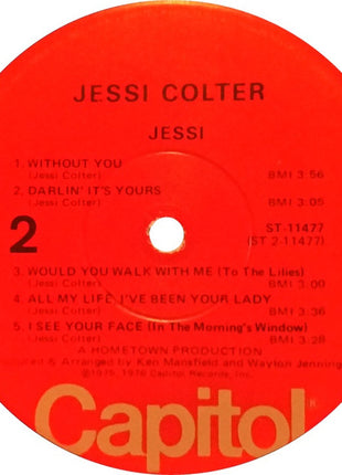 Jessi Colter : Jessi (LP, Album, Win)