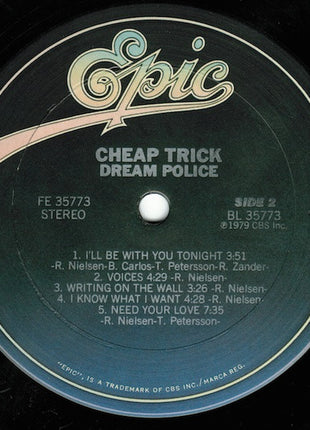 Cheap Trick : Dream Police (LP, Album, Gat)