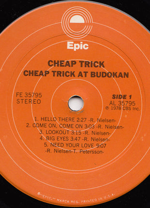 Cheap Trick : Cheap Trick At Budokan (LP, Album, San)