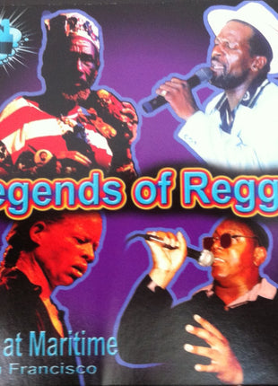 Various : Legends Of Reggae Live At Maritime San Francisco (CD, Comp)