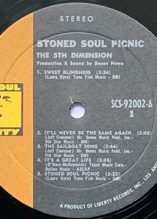 The Fifth Dimension : Stoned Soul Picnic (LP, Album)