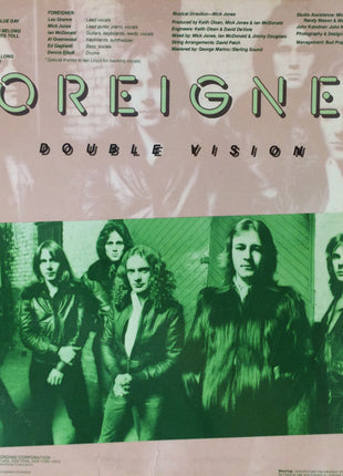 Foreigner : Double Vision (LP, Album, Pre)