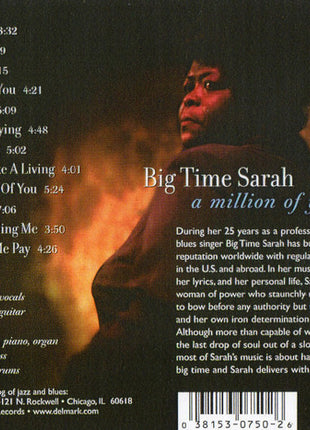 Big Time Sarah : A Million Of You (CD, Album)