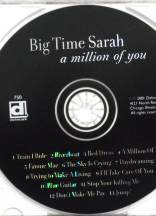 Big Time Sarah : A Million Of You (CD, Album)