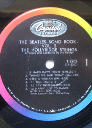 The Hollyridge Strings : The Beatles Song Book-Vol 2 (LP, Mono)