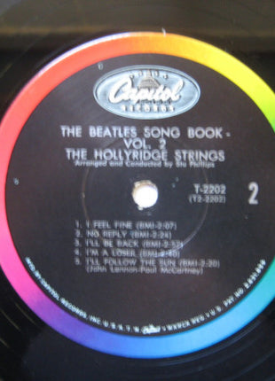 The Hollyridge Strings : The Beatles Song Book-Vol 2 (LP, Mono)