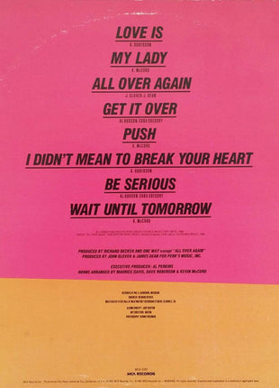 One Way : Love Is... One Way (LP, Album)