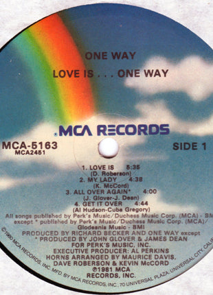 One Way : Love Is... One Way (LP, Album)