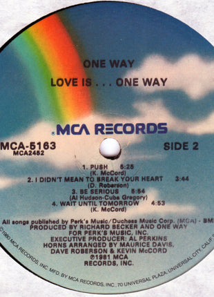 One Way : Love Is... One Way (LP, Album)