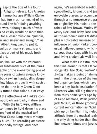 William Clarke : The Hard Way (CD, Album)