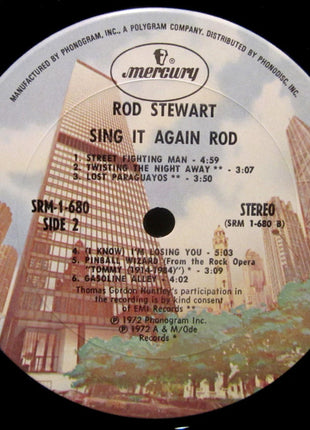 Rod Stewart : Sing It Again Rod (LP, Album, Comp, RP)