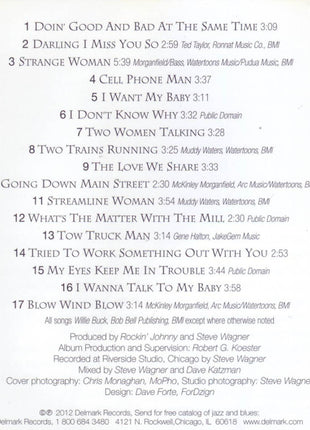 Willie Buck : Cell Phone Man (CD, Album)