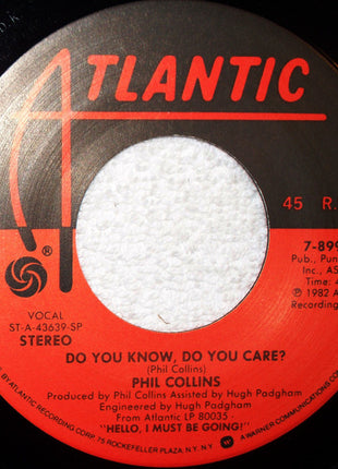 Phil Collins : You Can't Hurry Love (7", Single, SP)