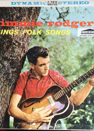 Jimmie Rodgers (2) With The Hugo Peretti Orchestra : Jimmie Rodgers Sings Folk Songs (LP, Album)