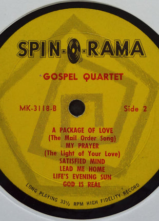 The Gospel Quartet : The Gospel Quartet (LP, Album)