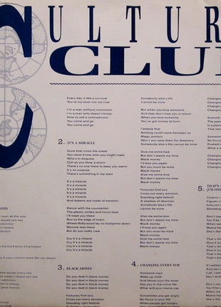 Culture Club : Colour By Numbers (LP, Album, Pit)