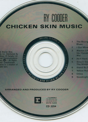 Ry Cooder : Chicken Skin Music (CD, Album, RE)