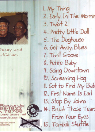 Earl Gilliam : Texas Doghouse Blues (CD, Album)