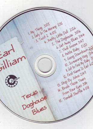 Earl Gilliam : Texas Doghouse Blues (CD, Album)