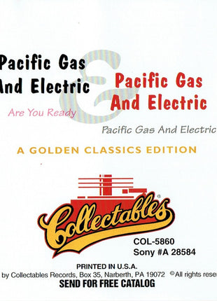 Pacific Gas & Electric : Are You Ready / Pacific Gas And Electric (CD, Album, Comp)
