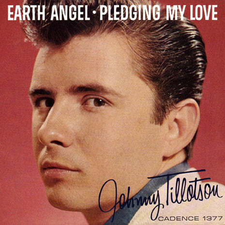 Johnny Tillotson : Earth Angel (7", Mono, Styrene, Bri)