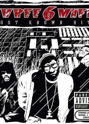the album cover for Three 6 Mafia - Most Known Hits