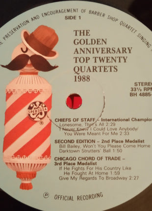 Various : The Golden Anniversary Top Twenty Quartets in San Antonio 1988 (2xLP)