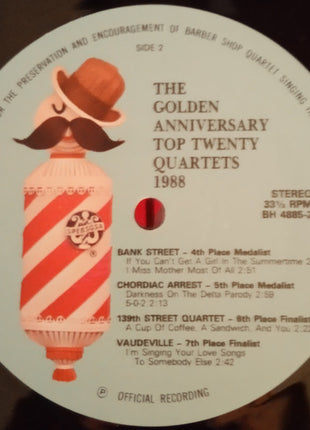 Various : The Golden Anniversary Top Twenty Quartets in San Antonio 1988 (2xLP)