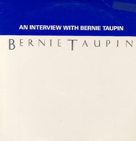 Bernie Taupin : An Interview With Bernie Taupin (2xLP, Promo)