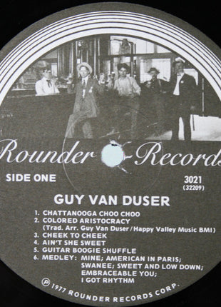 Guy Van Duser : Finger Style Guitar Solos (LP, Album)