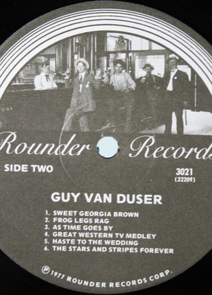 Guy Van Duser : Finger Style Guitar Solos (LP, Album)