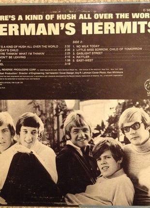 Herman's Hermits : There's A Kind Of Hush All Over The World (LP, Album)