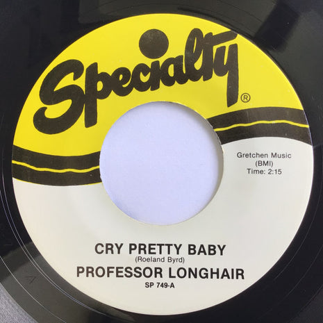 Professor Longhair : Cry Pretty Baby / No Buts, No Maybes (7", Single)